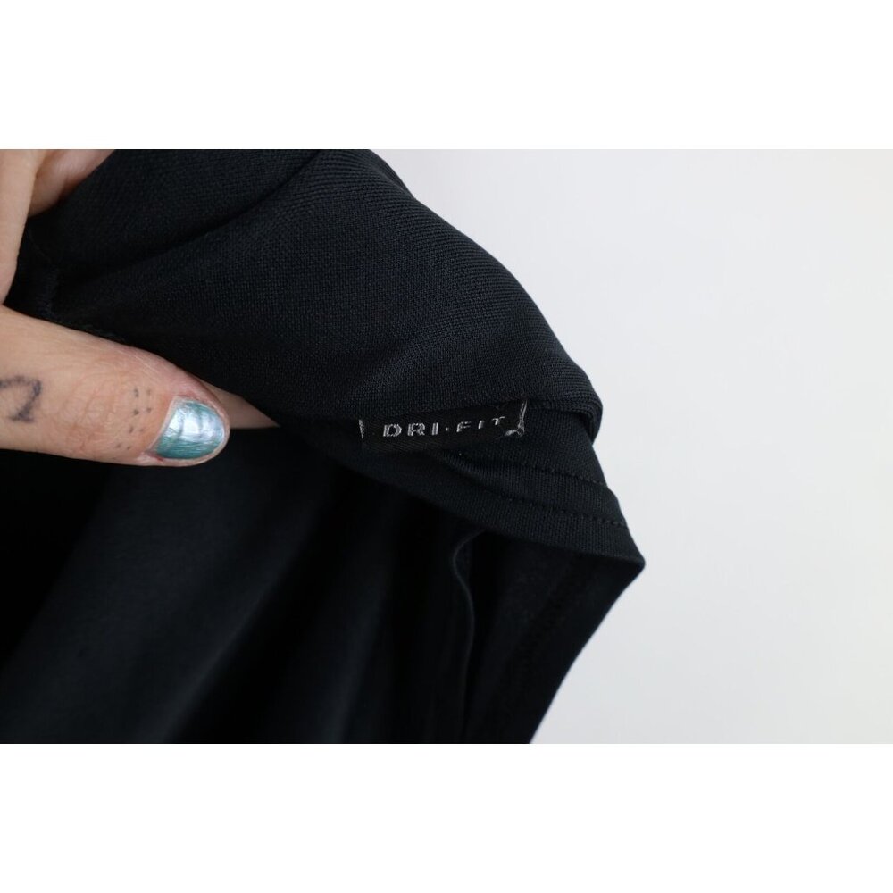 Vintage Nike Mens XL Travis Scott Mini Swoosh Knit Long Sleeve T-Shirt Black - Picture 11 of 15